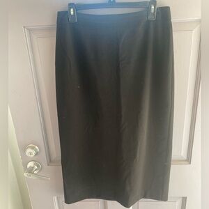 Classic Black Pencil Skirt